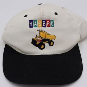 Nissin Hasbro Construction Cap Black & White Vintage Snapback Adult OS